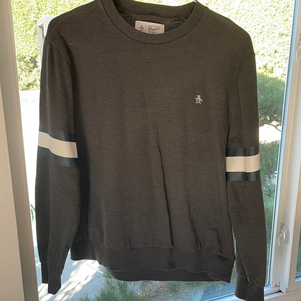 The original penguin crew neck sweater men’s